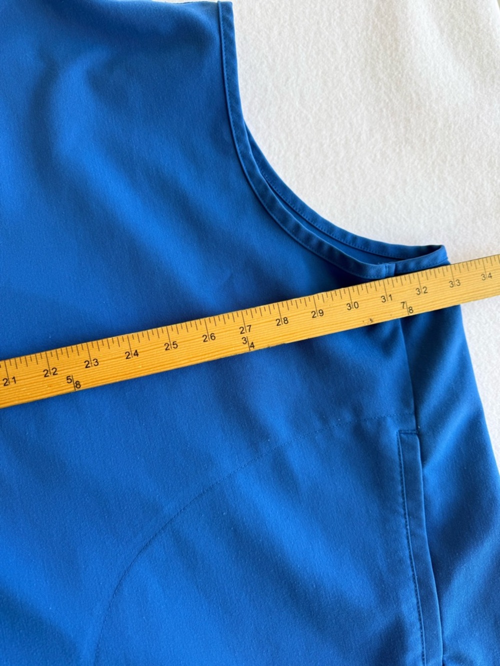 Figs Scrub Set Women's 6XL Tall Blue Rafaela Top & Livington Pants Stretch - Picture 4 of 12